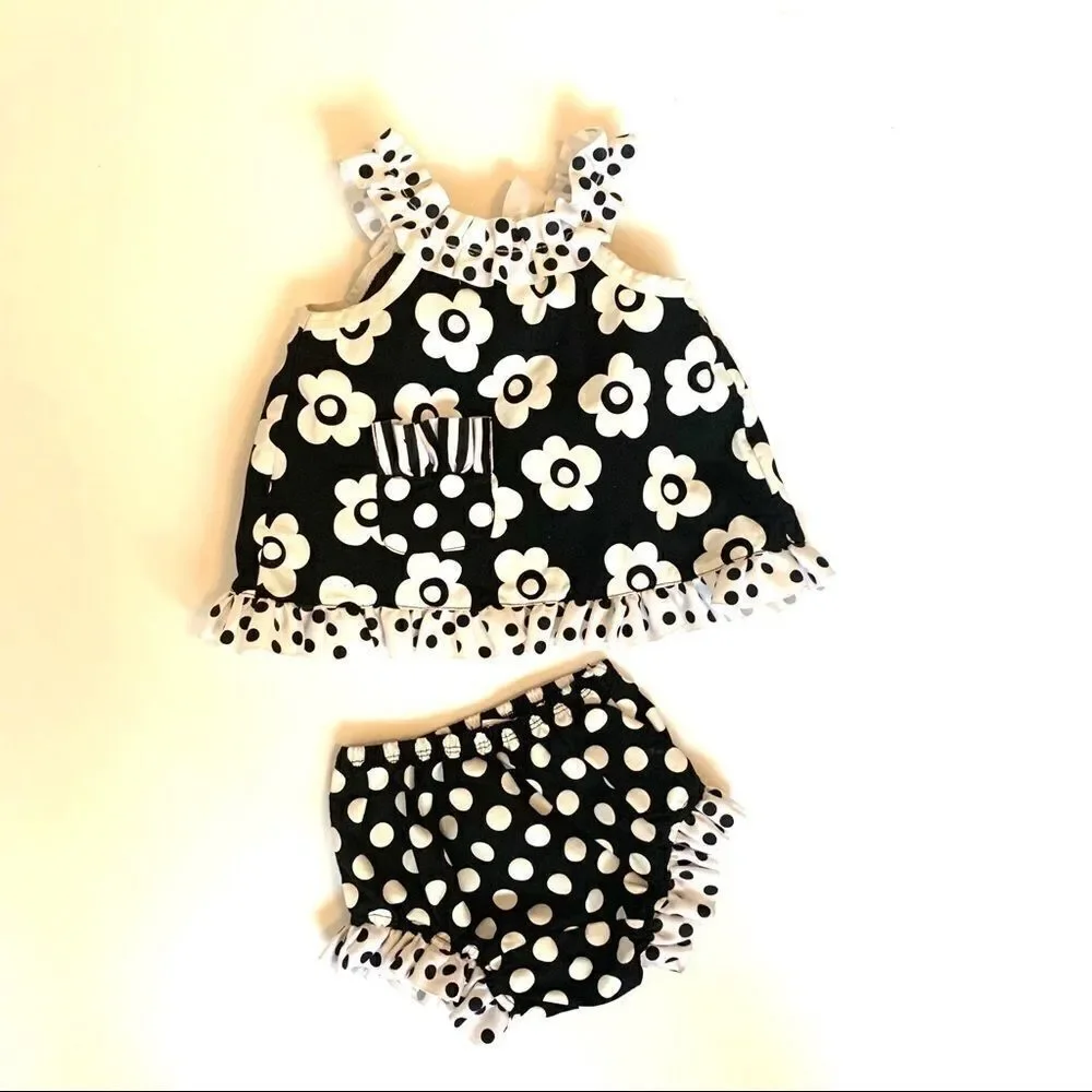 Mud Pie Polka Dot Set
